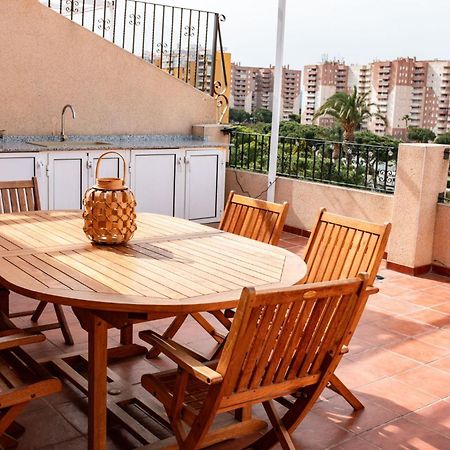 Perla De Mar - Atico Con Amplia Terraza 40M2, Piscina Y Parking En Playa Canet Canet d'En Berenguer Luaran gambar