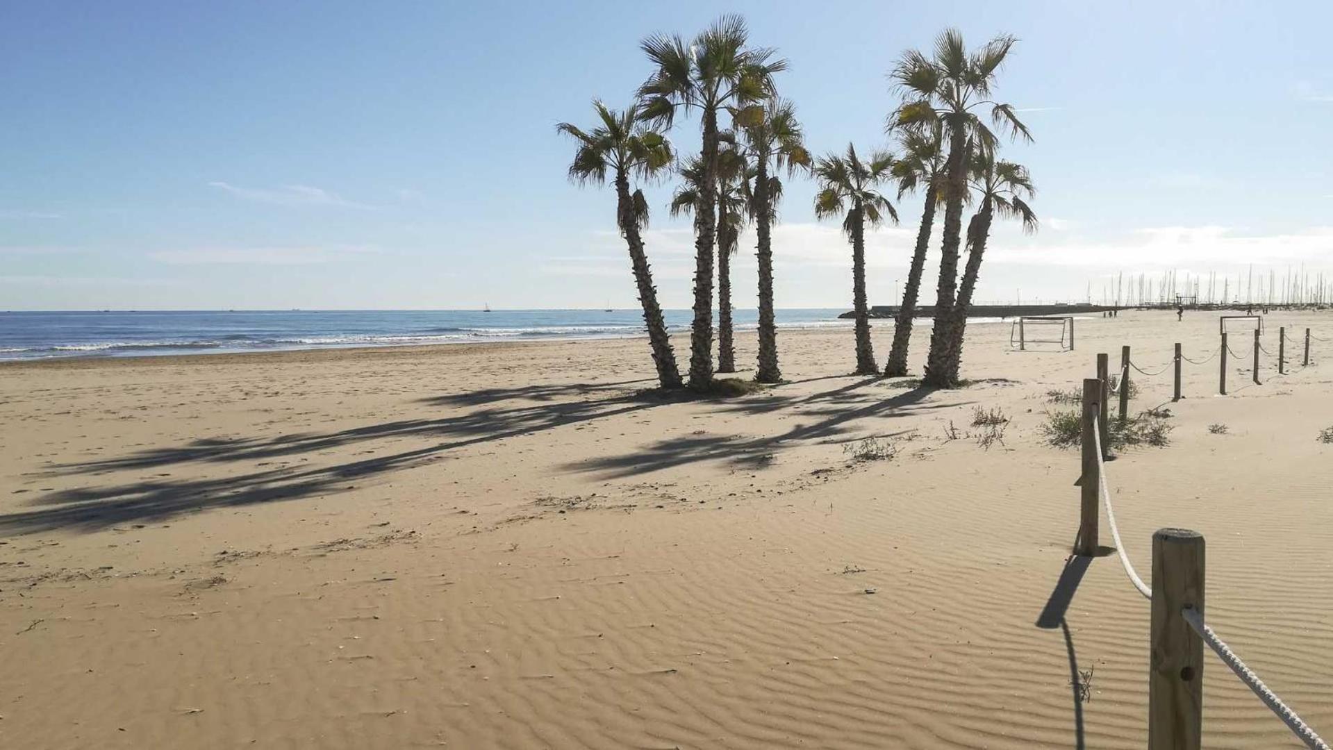 Perla De Mar - Atico Con Amplia Terraza 40M2, Piscina Y Parking En Playa Canet Canet d'En Berenguer Luaran gambar